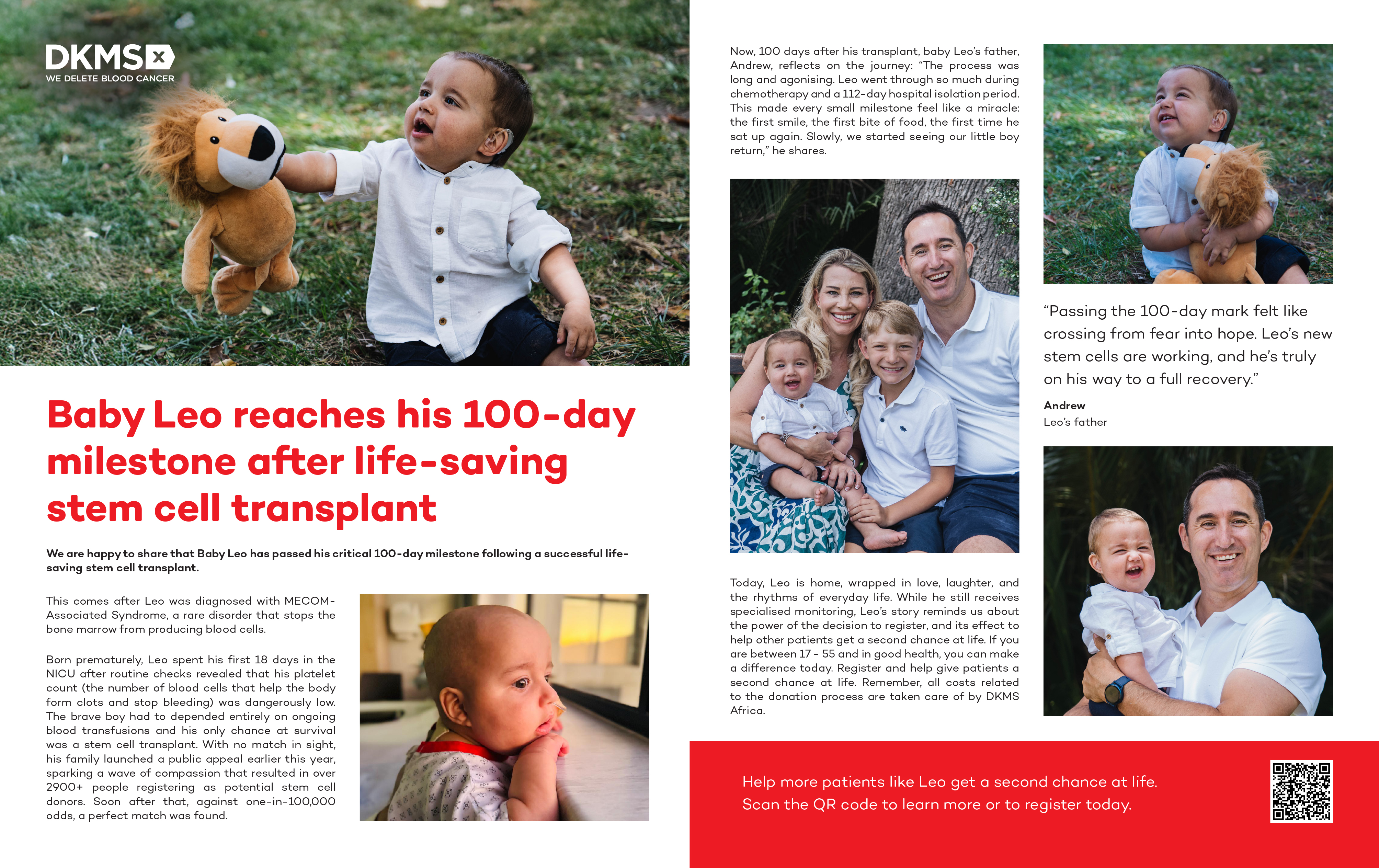 DKMS Africa Foundation client advert 1