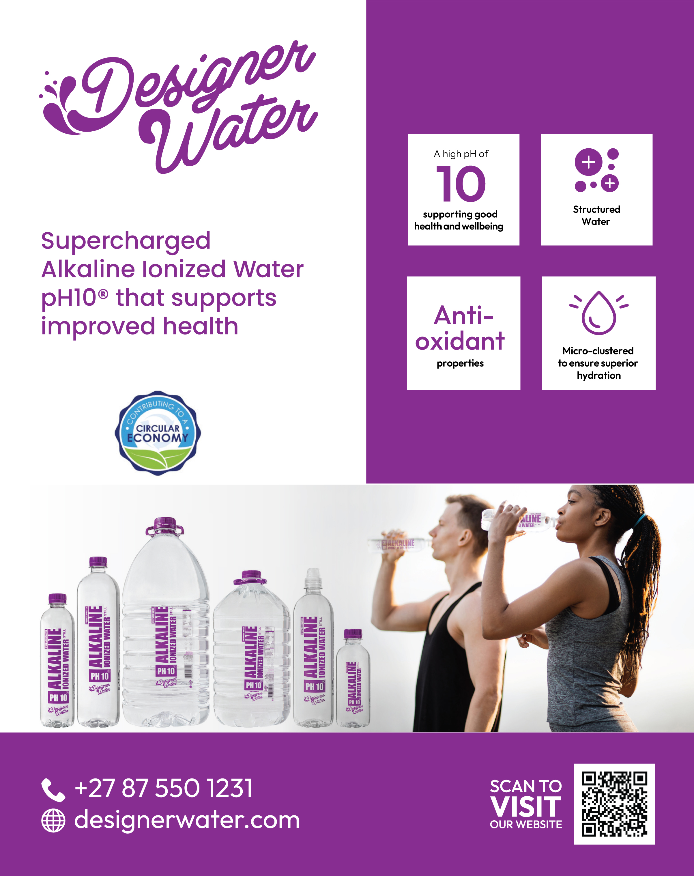 Designer Water Pty Ltd full-page advert 1