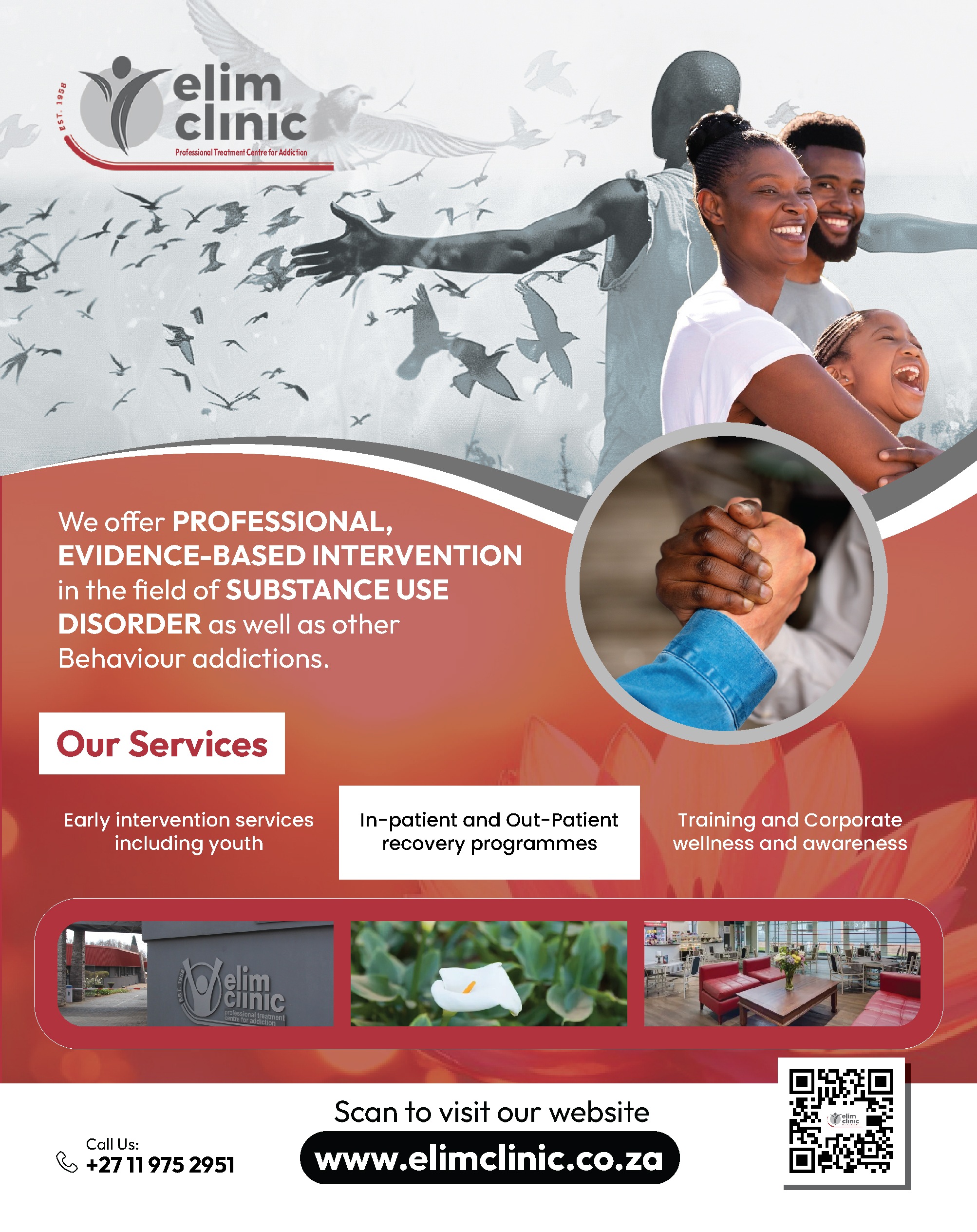Elim Clinic full-page advert 1
