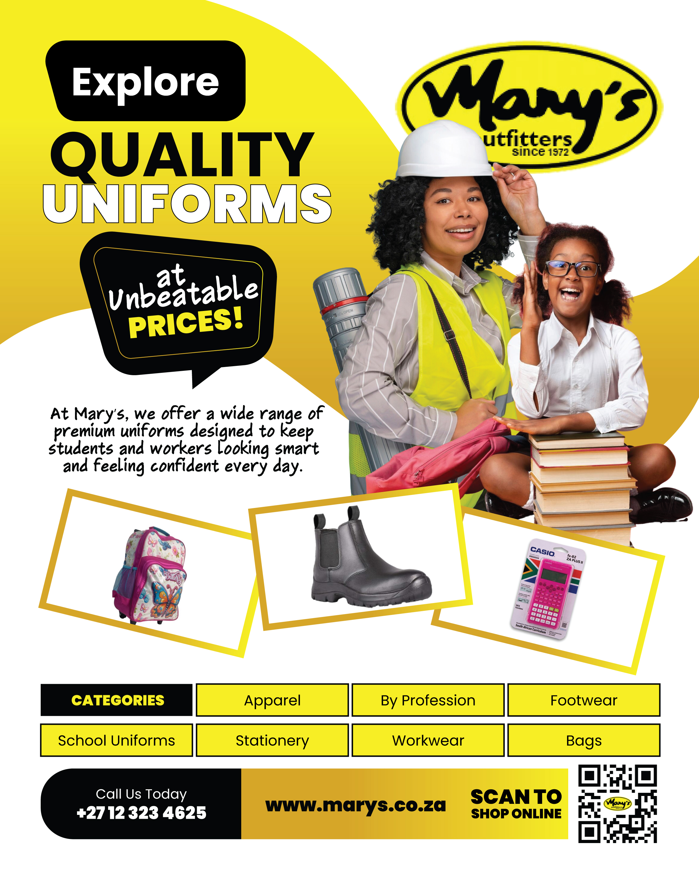 Marys Outfitters full-page advert 1
