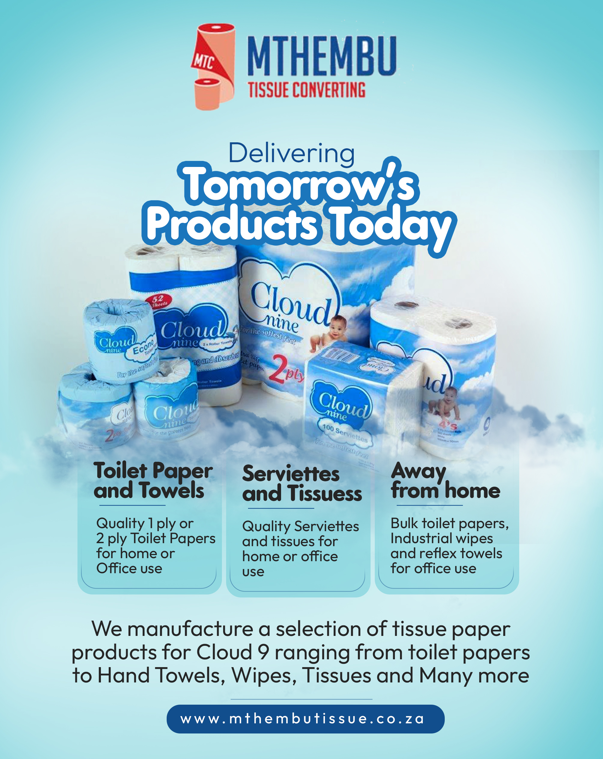 Mthembu Tissue Converting full-page advert 1