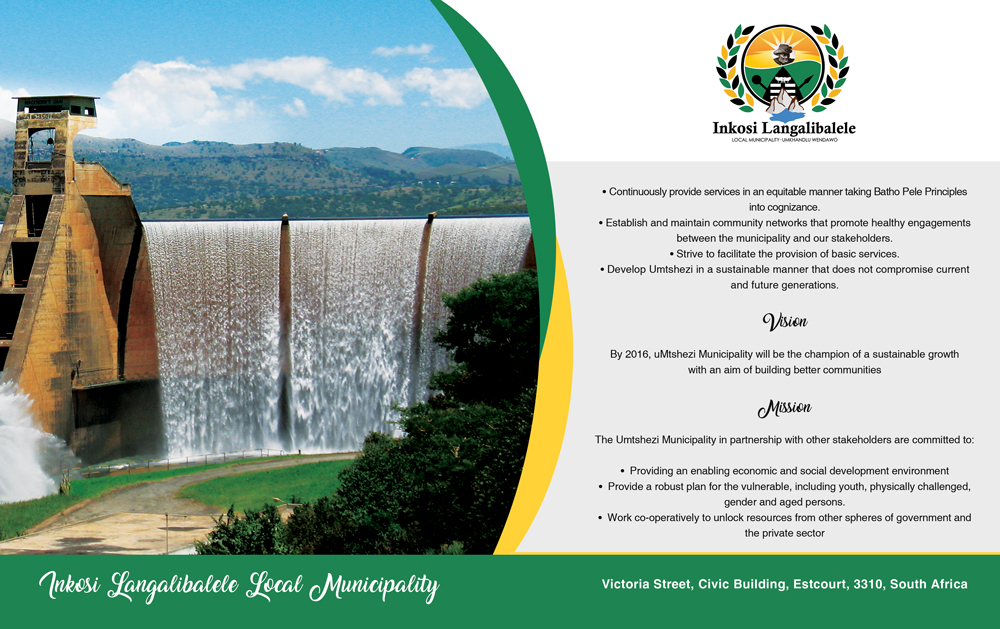 Inkosi Langalibalele Local Municipality- SA client advert 1