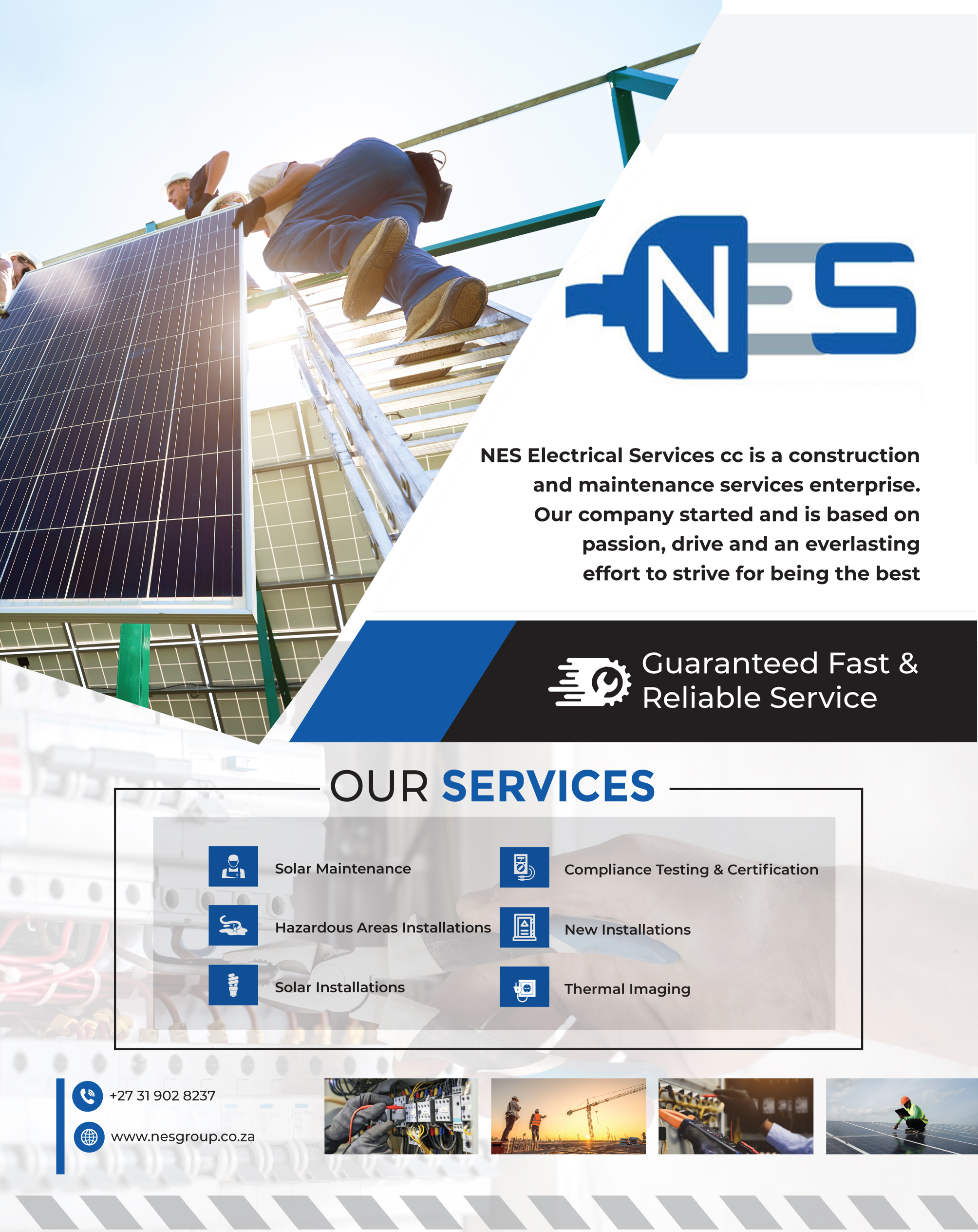 NES Group client advert 1