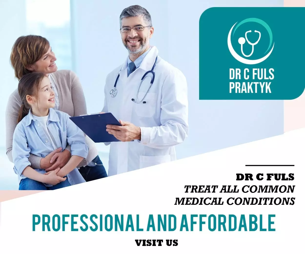 Healthcare services advertisement