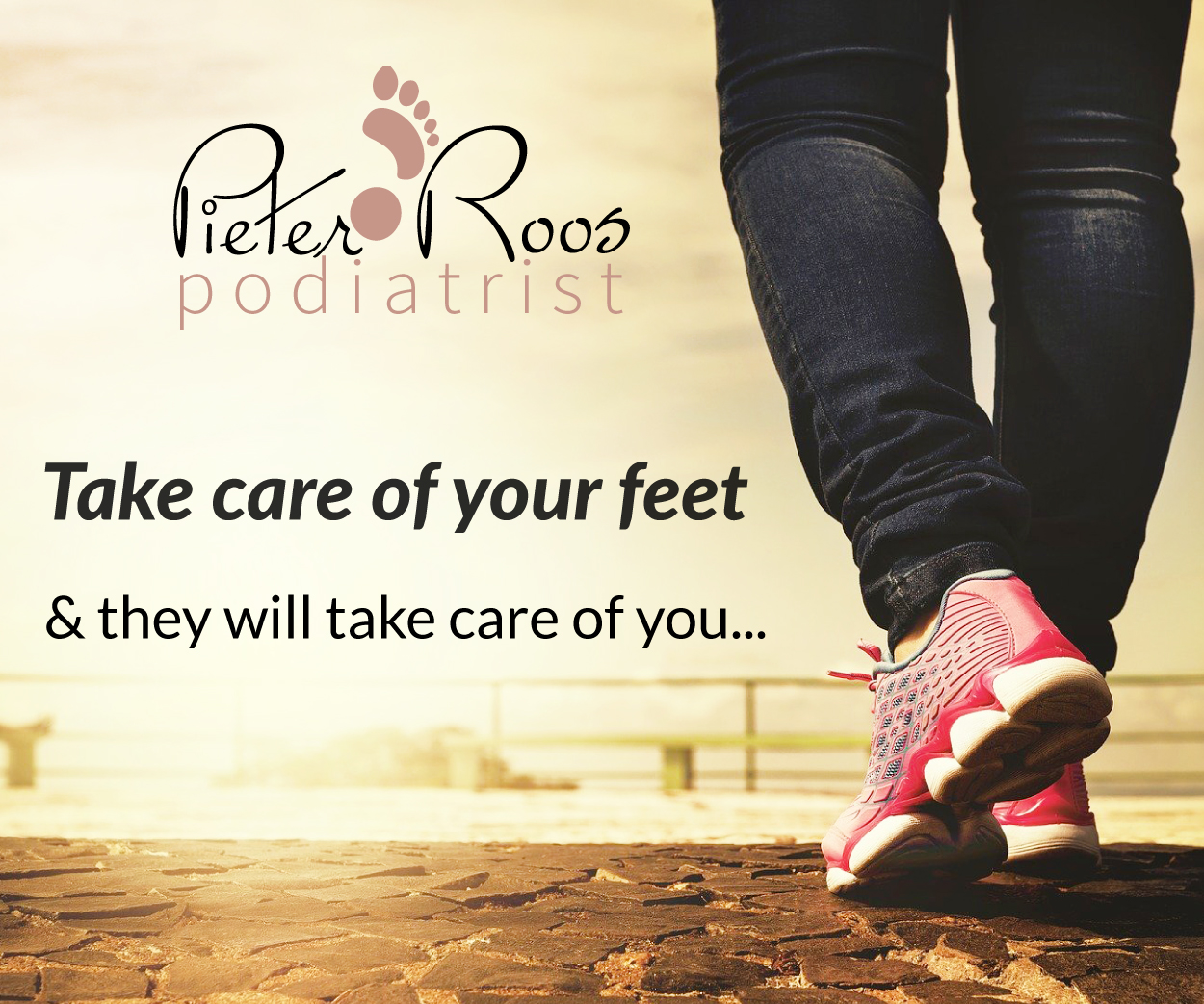 Pieter Roos - Podiatrist logo